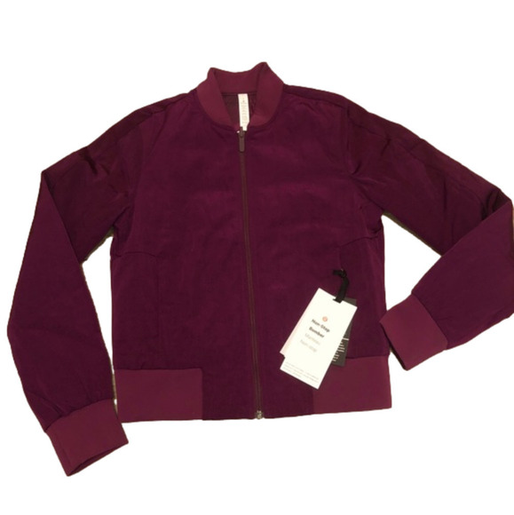 𝅺nwt Lululemon Non-Stop Bomber Puffer Reversible
Marvel Purple Sz 4 - Picture 1 of 9
